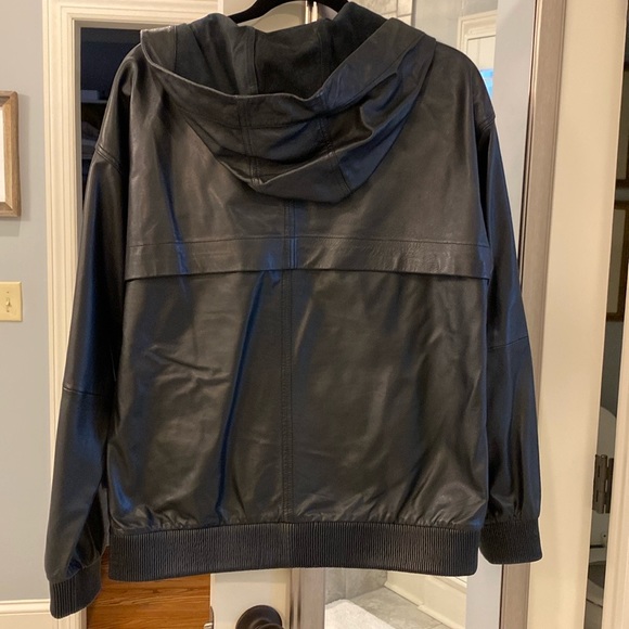 Zadig & Voltaire Deluxe Leather Hoodie - Picture 2 of 8